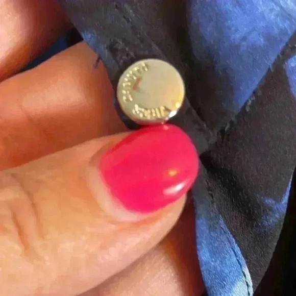 Vince Camuto dress size small in excellent condition black blue‎ and white color - Picture 4 of 8